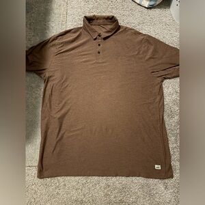 Vuori Strato Tech Polo XXL Sable Heather